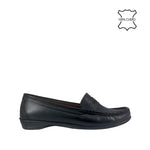 Mocasines escolares Judy negro para Niñas