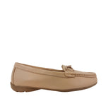 Mocasines Liza para mujer color beige