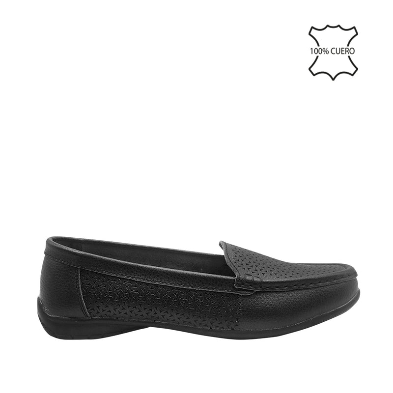 Mocasines Lori para mujer color negro