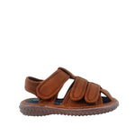 Sandalias Ivan para niño color café