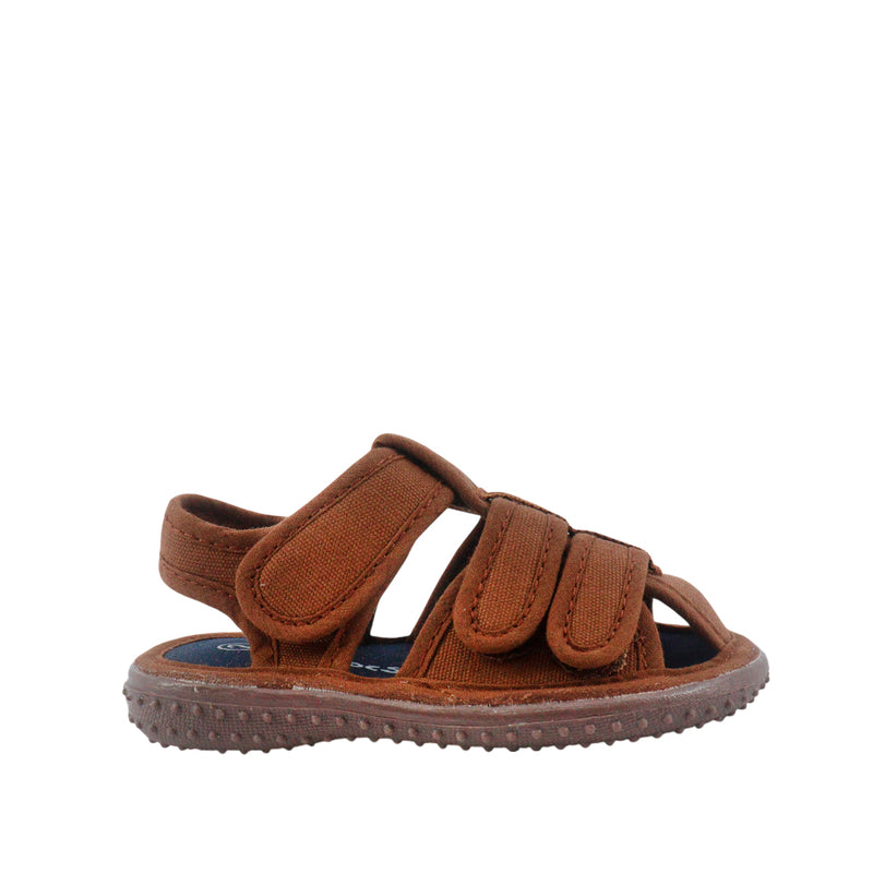 Sandalias Ivan para niño color café
