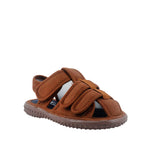 Sandalias Ivan para niño color café