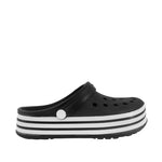 Sandalias flats Naky negro para mujer