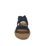 Sandalias flats Ana para mujer color negro