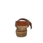 Sandalias flats Sulen  para mujer color camel