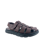Sandalias Cancún para hombre color café