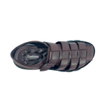 Sandalias Cancún para hombre color café