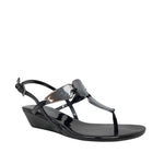 Sandalias Lisa negro para mujer