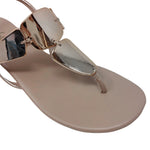 Sandalias Lisa nude para mujer