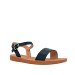 Sandalias flats Maribel  para mujer color negro