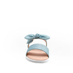 Sandalias Frozen celeste para niña