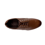 Derby shoes Castro para hombre color tan