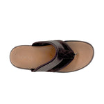 Sandalias Cancún Slip On para hombre color café