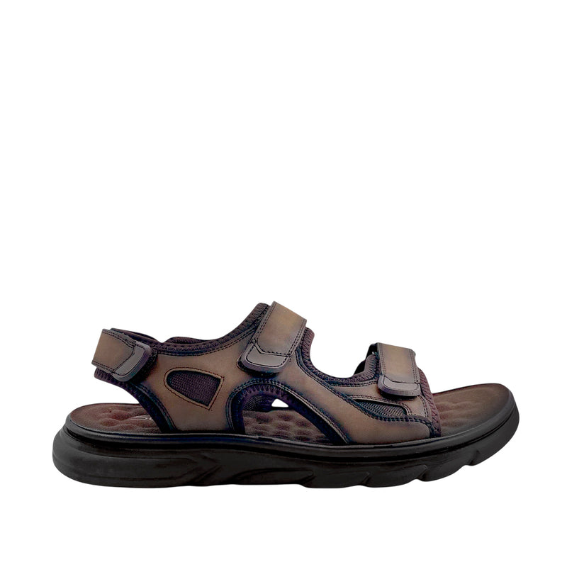 Sandalias Cancún para hombre color café