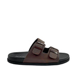 Sandalias slip on Marcelo para hombre color café