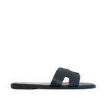 Sandalias flats Adria para mujer color negro