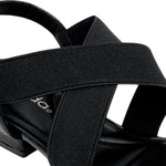 Sandalias de tacón Briana para mujer color negro