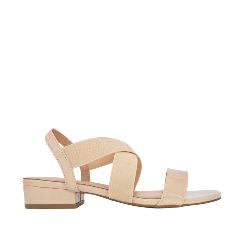Sandalias de tacón Briana para mujer color nude