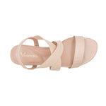 Sandalias de tacón Briana para mujer color nude