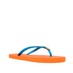 Sandalias flats Dany para mujer color naranja