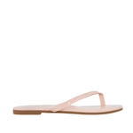 Sandalias flats Kenya para mujer color hueso