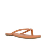 Sandalias flats Kenya para mujer color tan