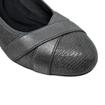 Cuña Regina para mujer color pewter