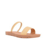 Sandalias flats Victoria para mujer color beige