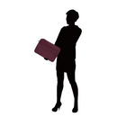 Estuche para laptop Lopi rosado