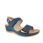 Sandalias Adela para mujer color navy