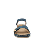Sandalias Adela para mujer color navy