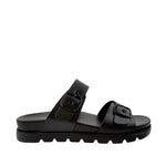 Sandalias flats Dakota para mujer color negro