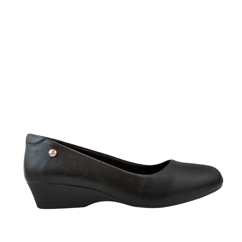 Cuña Diana para mujer color negro
