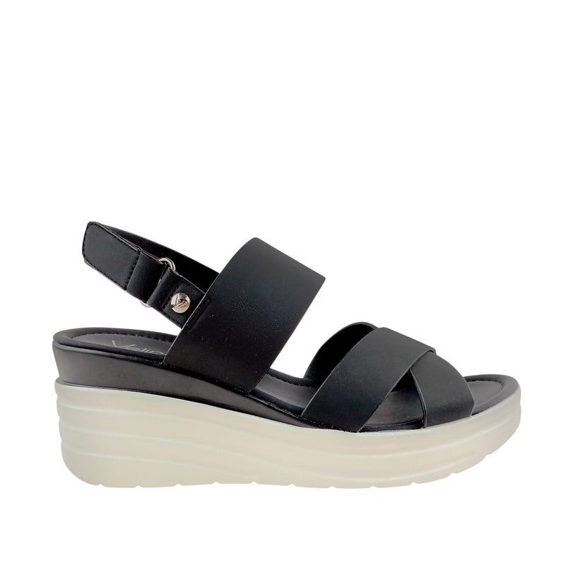 Sandalias Larissa para mujer color negro