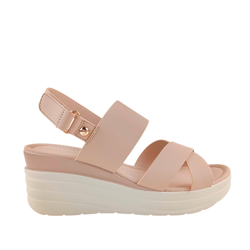 Sandalias Larissa para mujer color nude