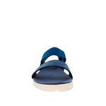 Sandalias flats Marisa para mujer color navy