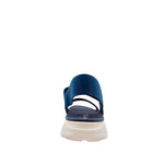 Sandalias flats Marisa para mujer color navy