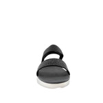 Sandalias flats Marisa para mujer color negro