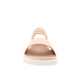 Sandalias flats Noel para mujer color hueso
