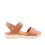 Sandalias flats Noel para mujer color tan