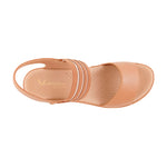 Sandalias flats Noel para mujer color tan
