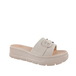 Sandalias Olivia para mujer color hueso