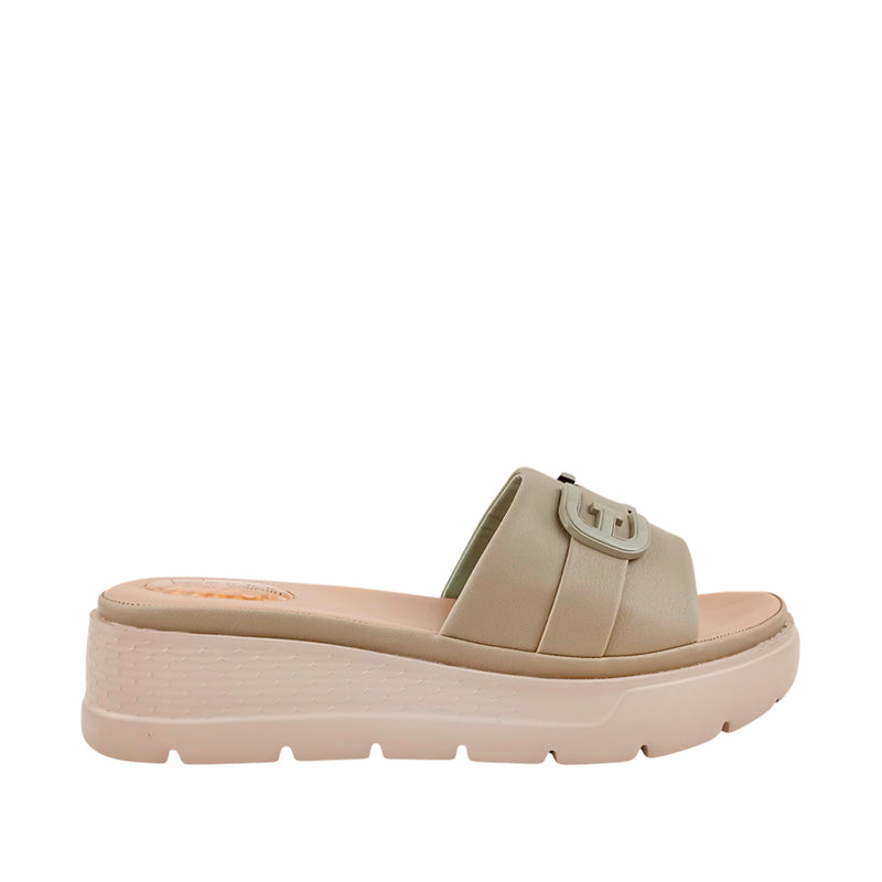 Sandalias Olivia para mujer color olivo