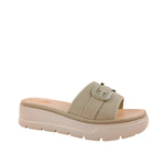 Sandalias Olivia para mujer color olivo