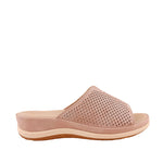 Sandalias flats Rita para mujer color blush