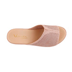 Sandalias flats Rita para mujer color blush