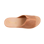 Sandalias flats Rita para mujer color tan