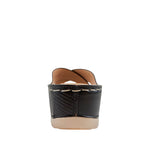 Sandalias slip on Samantha para mujer color negro