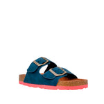 Sandalias flats Camilo para niño color navy