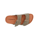 Sandalias flats Camilo para niño color verde